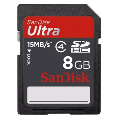 Sandisk Sdsdh-008g-u46 Sdhc Ultra 8gb 15mbs